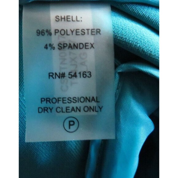 Calvin Klein Women's Teal Open Front Blazer Size Petite Large - Picture 10 of 11